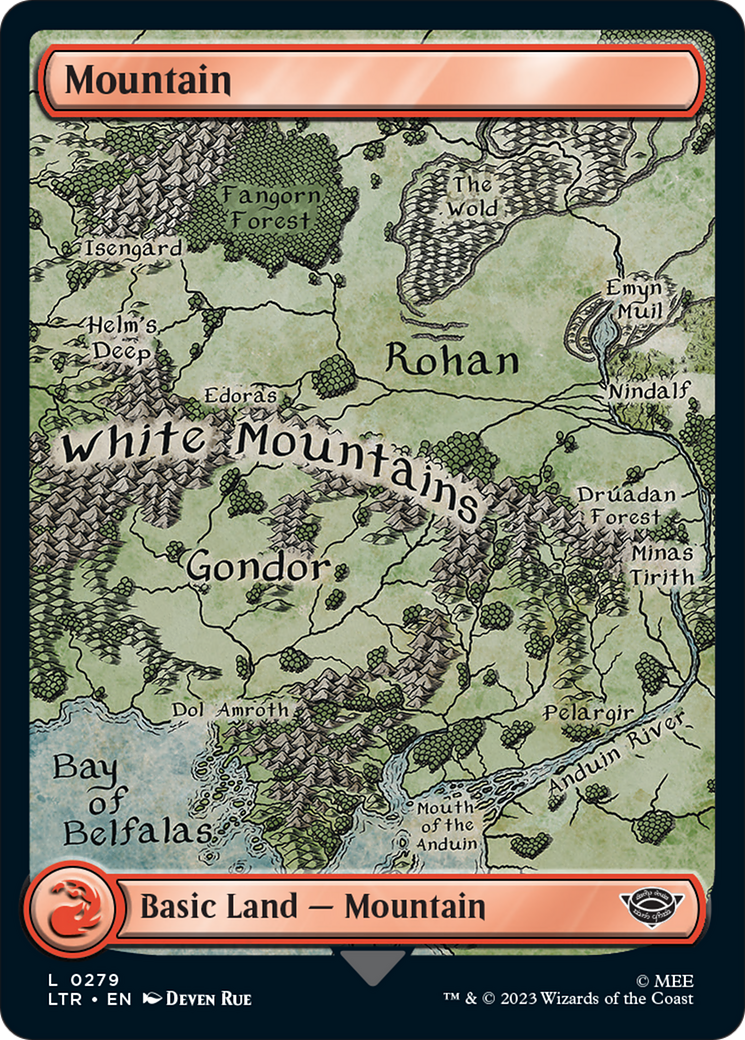 Mountain (279) [The Lord of the Rings: Tales of Middle-Earth] | Game Grid - Logan