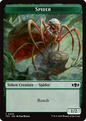 Spider // Bird Double-Sided Token [Tarkir: Dragonstorm Commander Tokens] | Game Grid - Logan