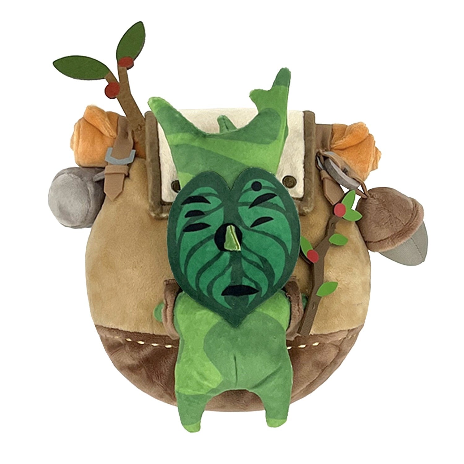Nintendo Plush: 7" Brown Backpack Korok | Game Grid - Logan