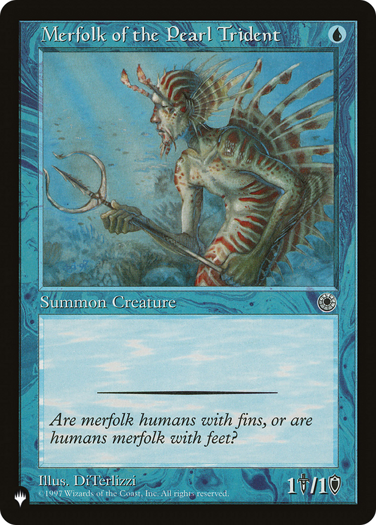 Merfolk of the Pearl Trident [The List] | Game Grid - Logan