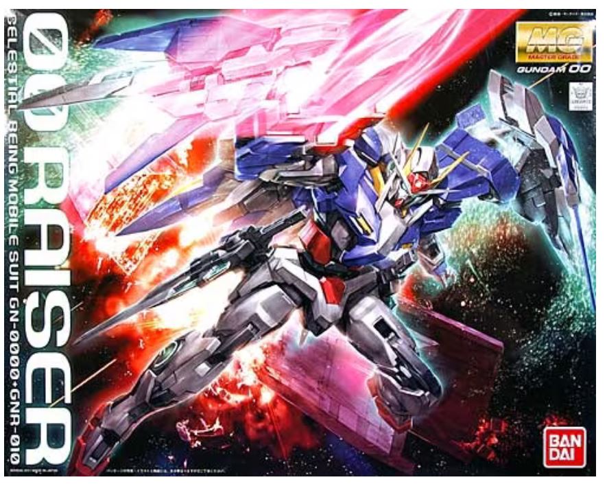 MG 1/100 00 Celestial Being Mobile Suit GN-0000+GNR-010 Raiser "Gundam 00" | Game Grid - Logan