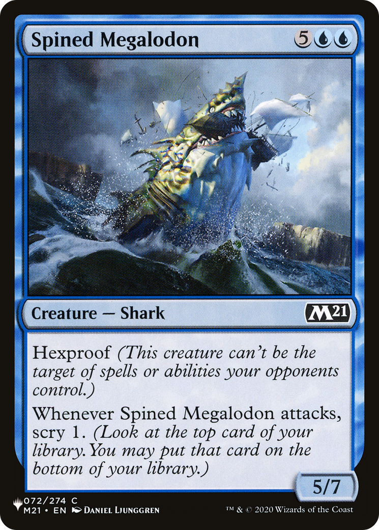 Spined Megalodon [The List] | Game Grid - Logan