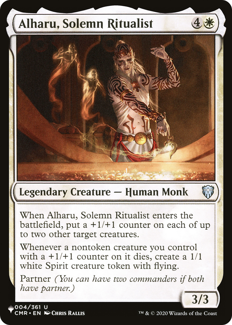 Alharu, Solemn Ritualist [The List Reprints] | Game Grid - Logan