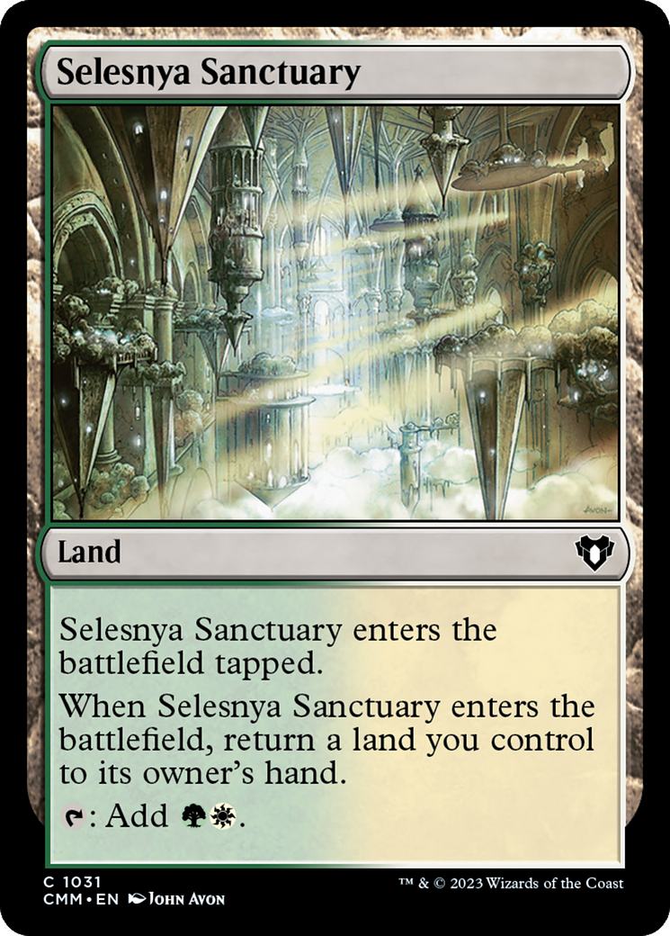 Selesnya Sanctuary [Commander Masters] | Game Grid - Logan