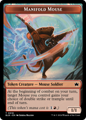 Sword // Manifold Mouse Double-Sided Token [Bloomburrow Tokens] | Game Grid - Logan