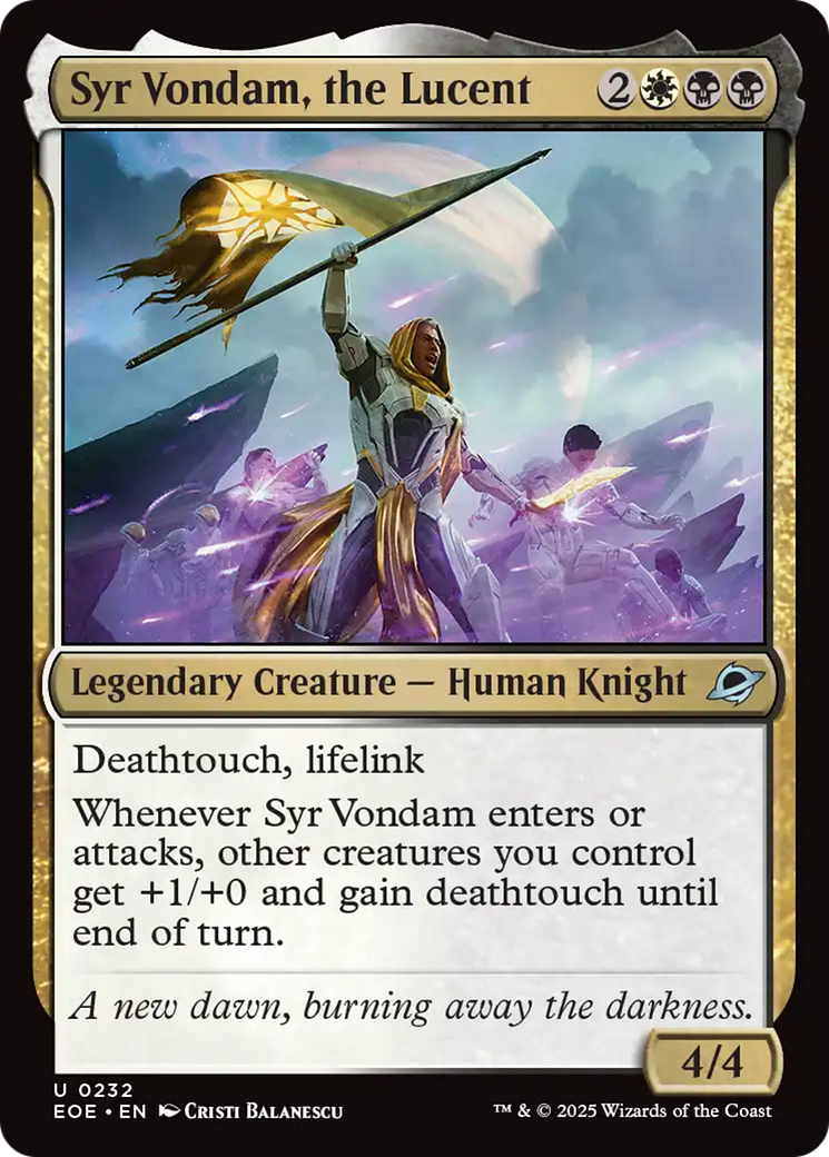 Syr Vondam, the Lucent [Edge of Eternities] | Game Grid - Logan