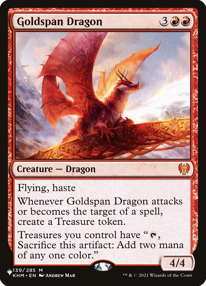 Goldspan Dragon [The List] | Game Grid - Logan