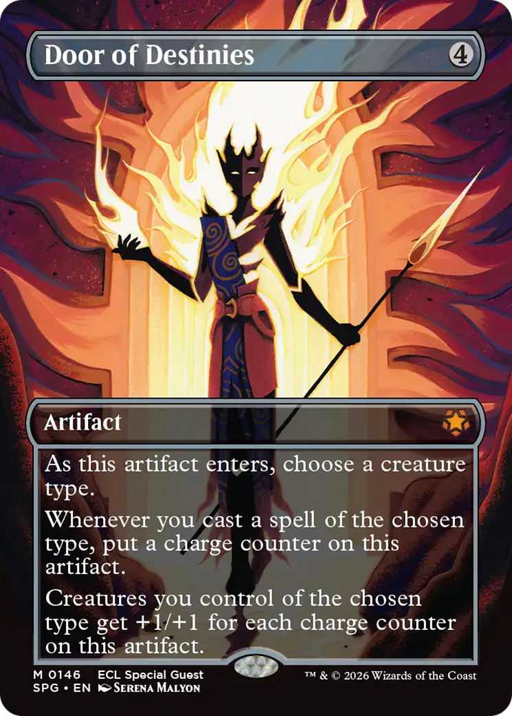 Door of Destinies (Borderless) [Lorwyn Eclipsed Special Guests] | Game Grid - Logan