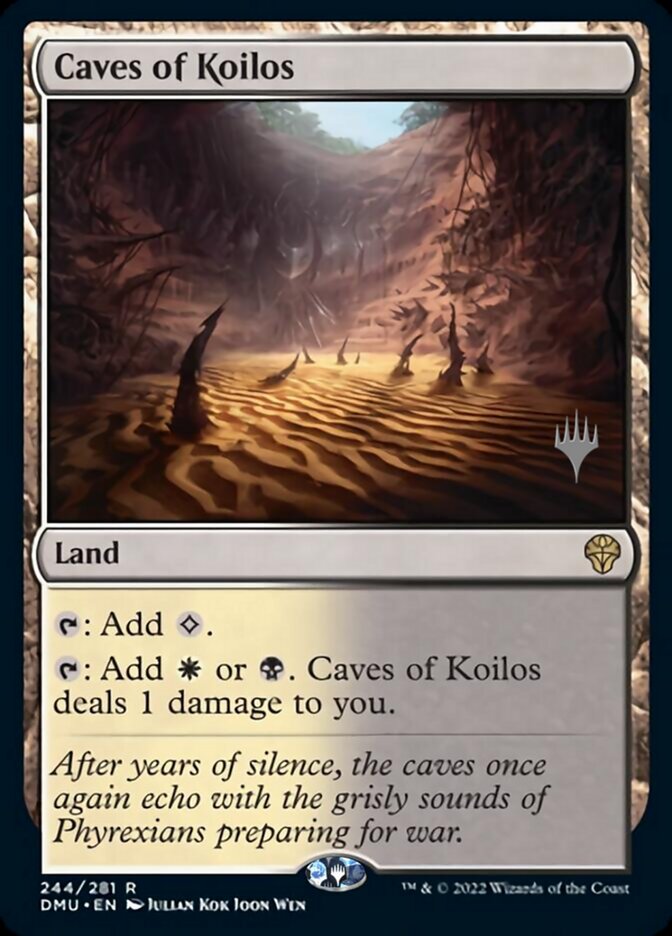 Caves of Koilos (Promo Pack) [Dominaria United Promos] | Game Grid - Logan