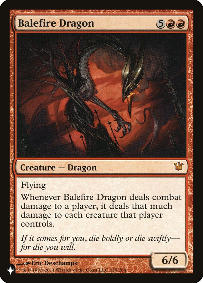 Balefire Dragon [The List] | Game Grid - Logan