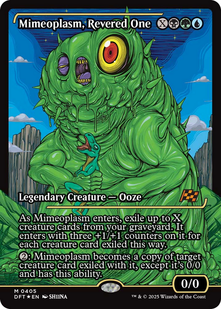 Mimeoplasm, Revered One (Showcase) [Aetherdrift] | Game Grid - Logan