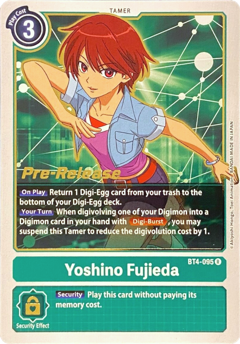 Yoshino Fujieda [BT4-095] [Great Legend Pre-Release Promos] | Game Grid - Logan