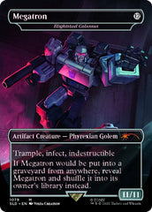 Blightsteel Colossus - Megatron (Borderless) [Secret Lair Drop Series] | Game Grid - Logan