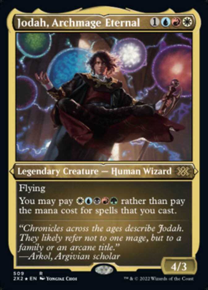 Jodah, Archmage Eternal (Foil Etched) [Double Masters 2022] | Game Grid - Logan