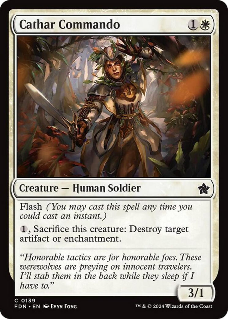 Cathar Commando [Foundations] | Game Grid - Logan