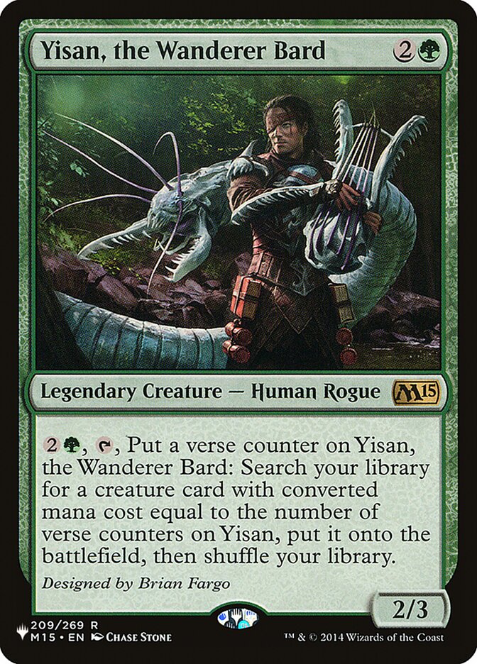 Yisan, the Wanderer Bard [The List] | Game Grid - Logan