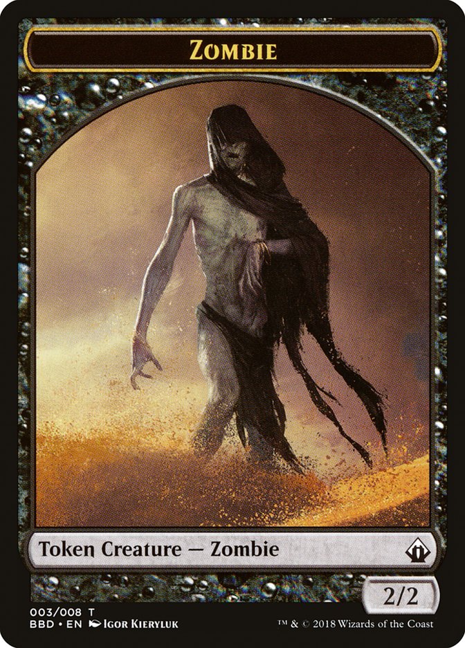 Zombie Token [Battlebond Tokens] | Game Grid - Logan