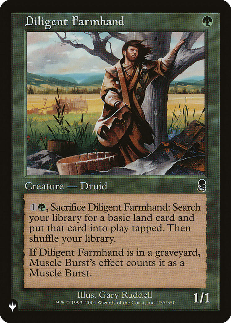 Diligent Farmhand [The List Reprints] | Game Grid - Logan