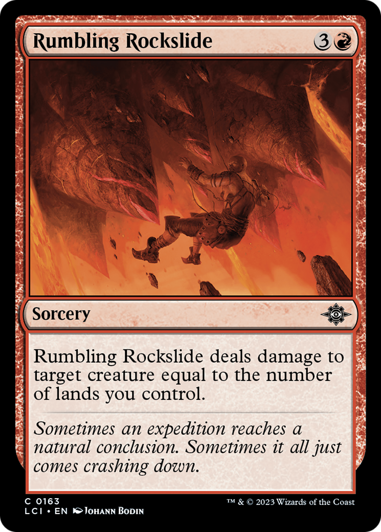 Rumbling Rockslide [The Lost Caverns of Ixalan] | Game Grid - Logan