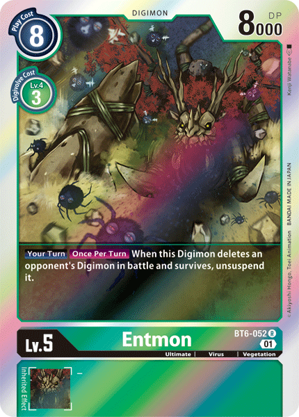 Entmon [BT6-052] [Double Diamond] | Game Grid - Logan