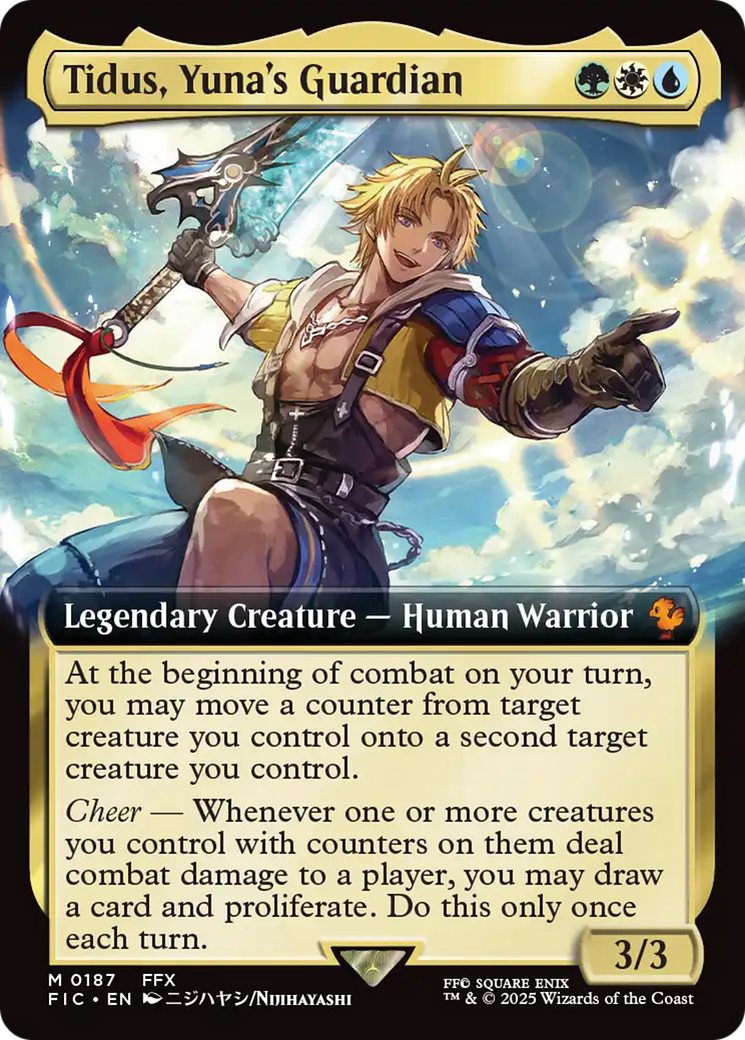 Tidus, Yuna's Guardian (Extended Art) [FINAL FANTASY Commander] | Game Grid - Logan
