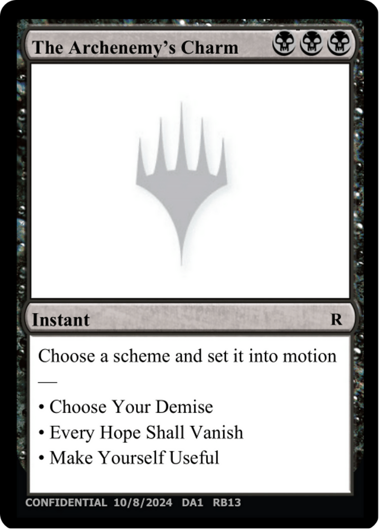 The Archenemy's Charm [Unknown Event] | Game Grid - Logan