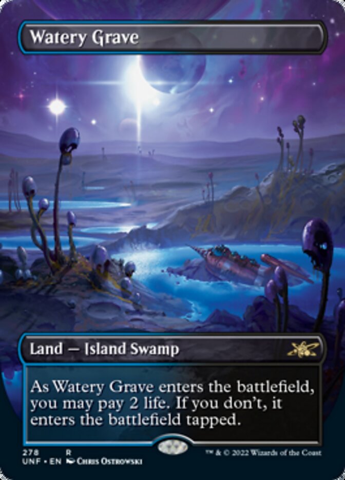 Watery Grave (Borderless) [Unfinity] | Game Grid - Logan