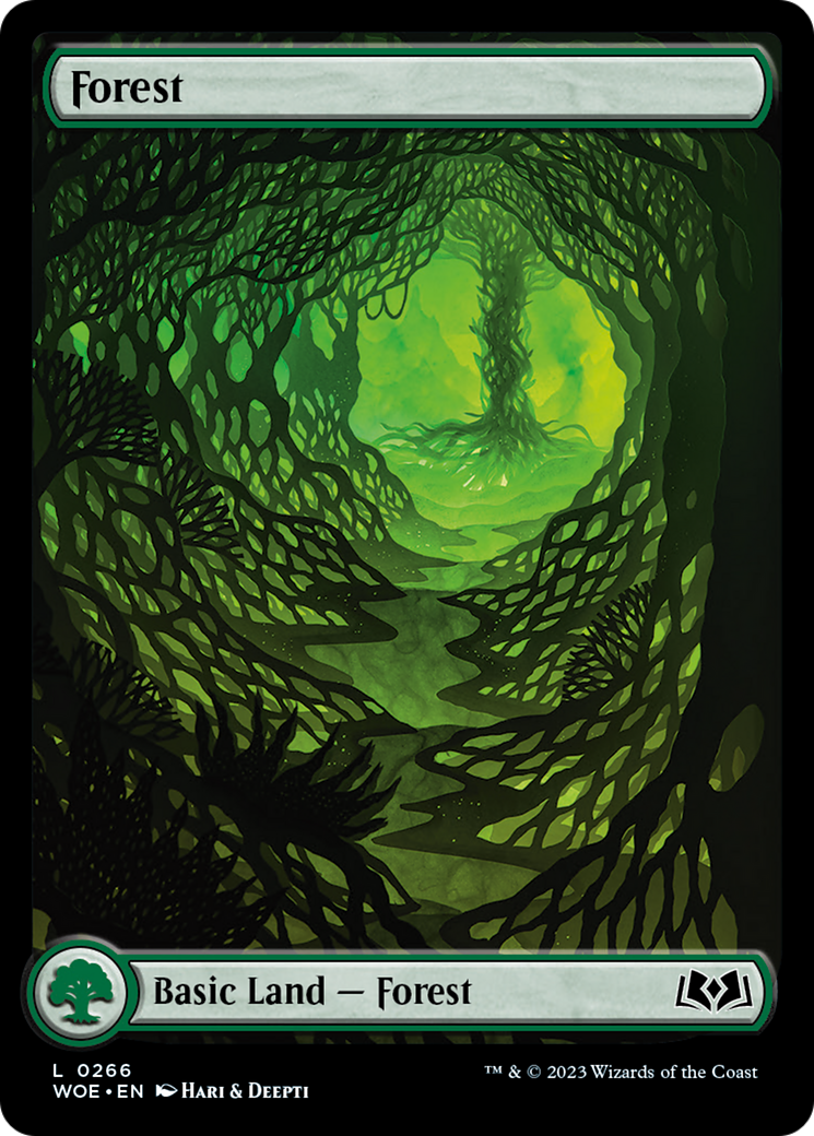 Forest (266) (Full-Art) [Wilds of Eldraine] | Game Grid - Logan