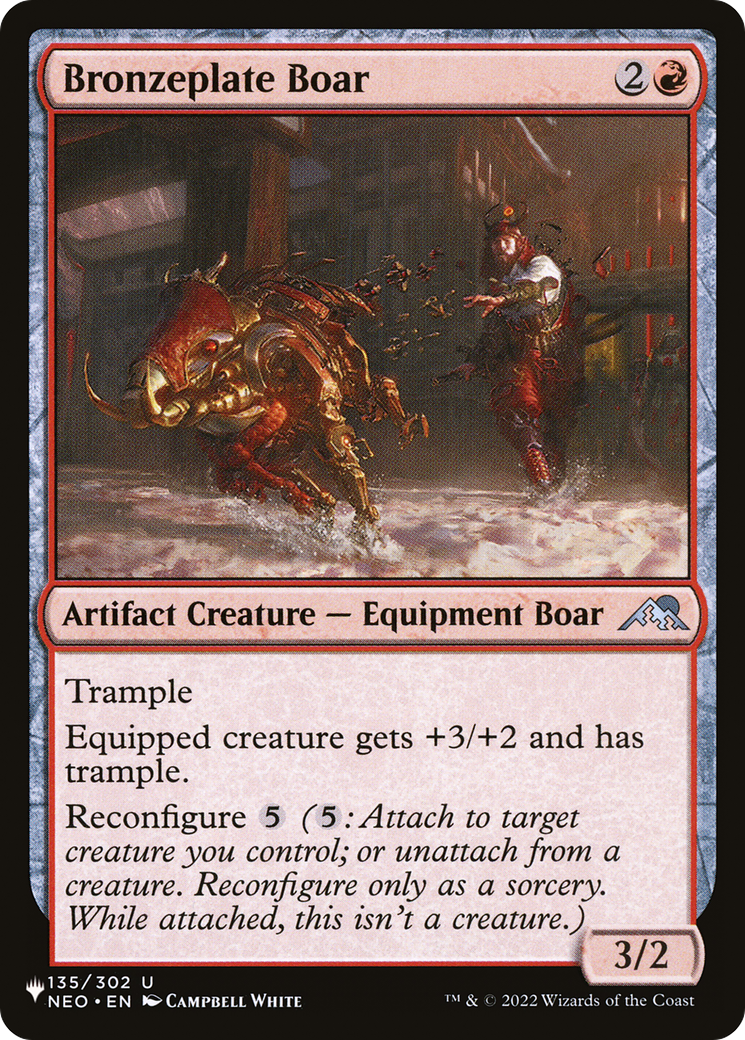 Bronzeplate Boar [The List Reprints] | Game Grid - Logan