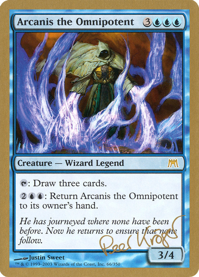 Arcanis the Omnipotent (Peer Kroger) [World Championship Decks 2003] | Game Grid - Logan