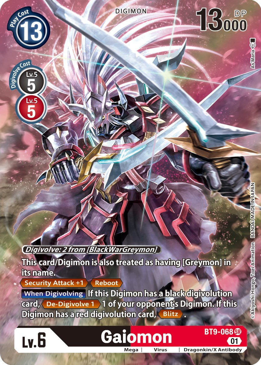 Gaiomon [BT9-068] (Alternate Art) [X Record] | Game Grid - Logan