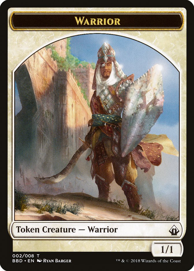 Warrior Token [Battlebond Tokens] | Game Grid - Logan