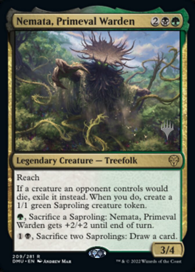 Nemata, Primeval Warden (Promo Pack) [Dominaria United Promos] | Game Grid - Logan
