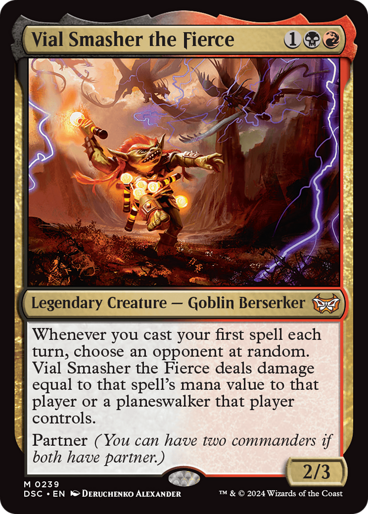 Vial Smasher the Fierce [Duskmourn: House of Horror Commander] | Game Grid - Logan