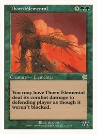 Thorn Elemental (Oversized) [Oversize Cards] | Game Grid - Logan