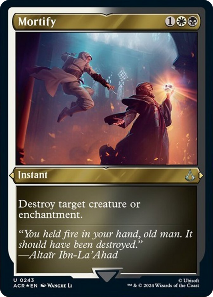 Mortify (Foil Etched) [Assassin's Creed] | Game Grid - Logan