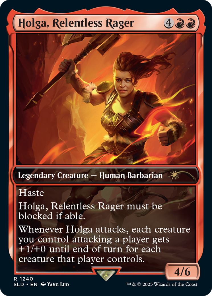 Holga, Relentless Rager [Secret Lair Drop Series] | Game Grid - Logan