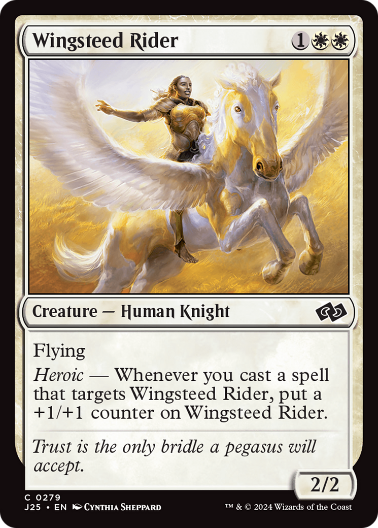 Wingsteed Rider [Foundations Jumpstart] | Game Grid - Logan