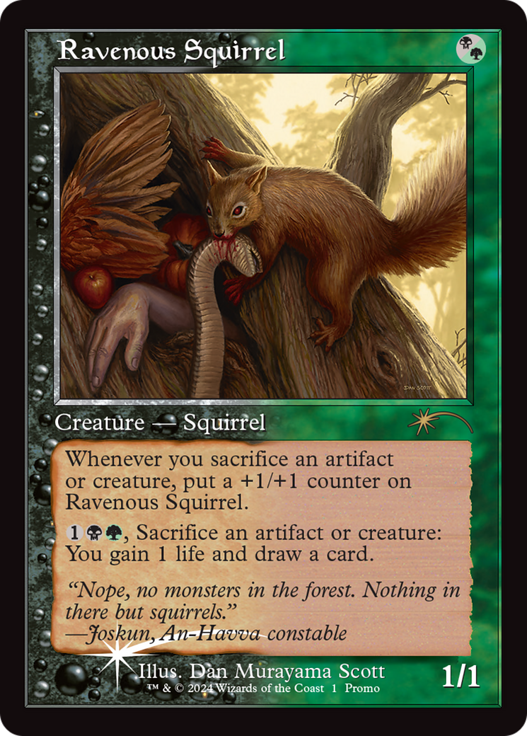 Ravenous Squirrel (Open House) [Wizards Play Network 2024] | Game Grid - Logan