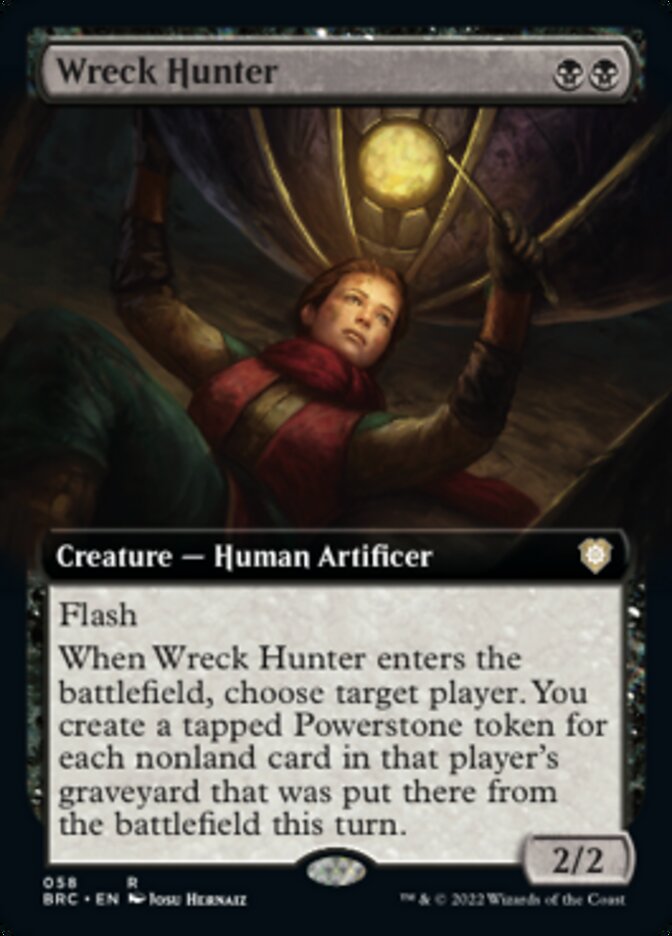 Wreck Hunter (Extended Art) [The Brothers' War Commander] | Game Grid - Logan