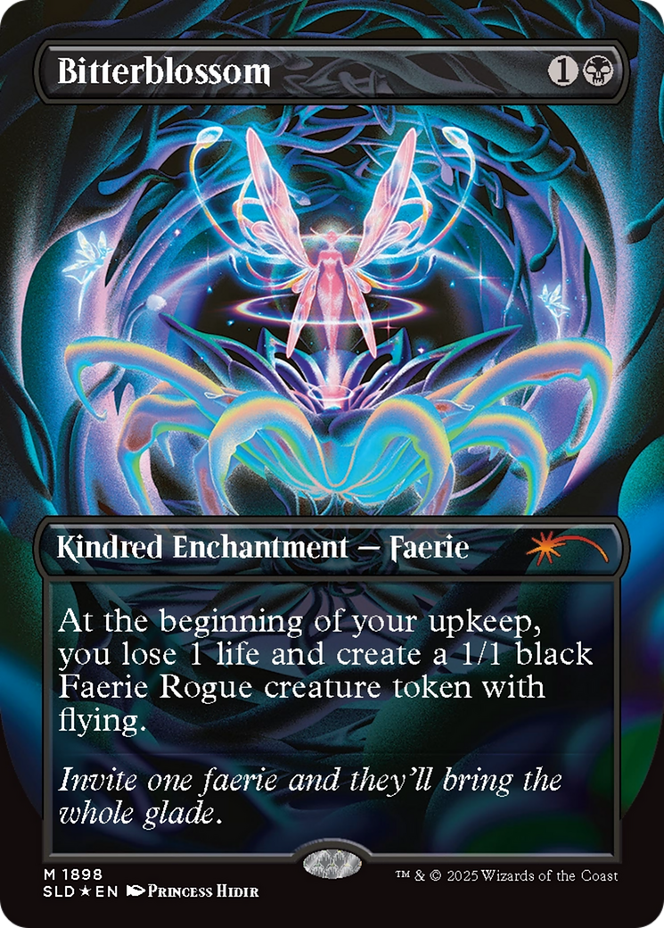 Bitterblossom (Double Rainbow Foil) [Secret Lair Drop Series] | Game Grid - Logan