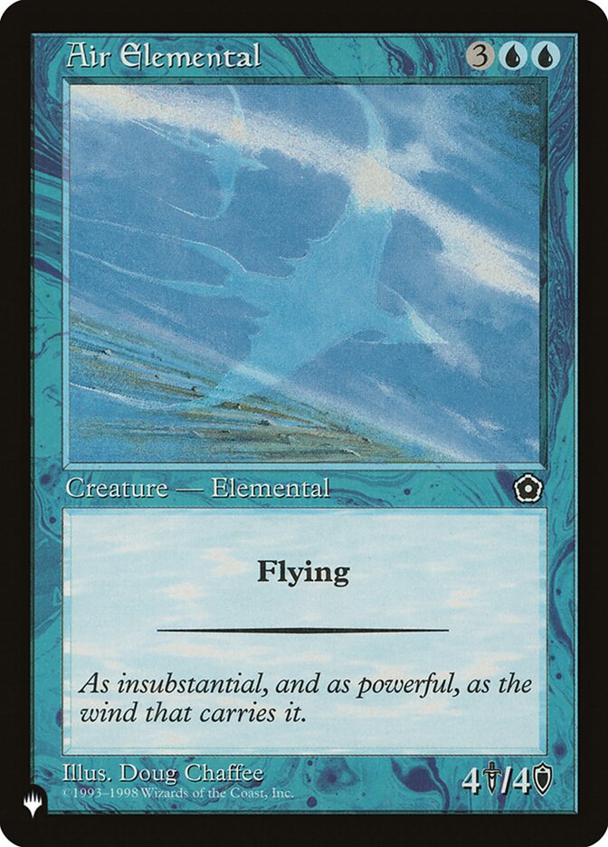 Air Elemental [The List] | Game Grid - Logan