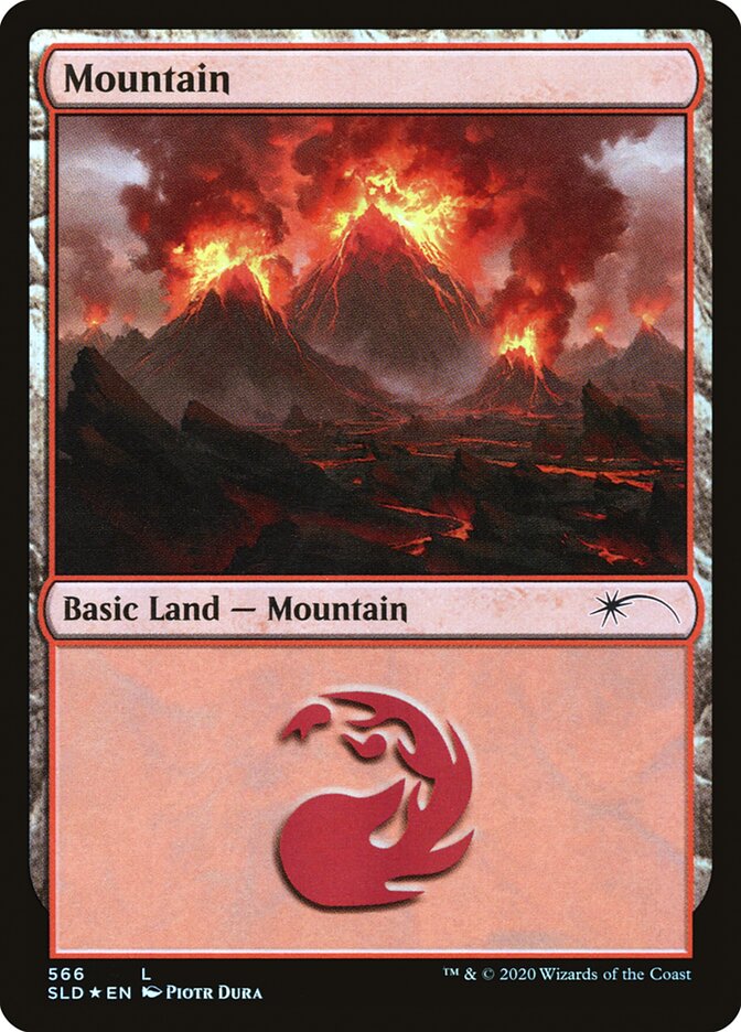 Mountain (Seismic) (566) [Secret Lair Drop Promos] | Game Grid - Logan