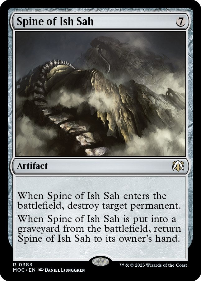 Spine of Ish Sah [March of the Machine Commander] | Game Grid - Logan