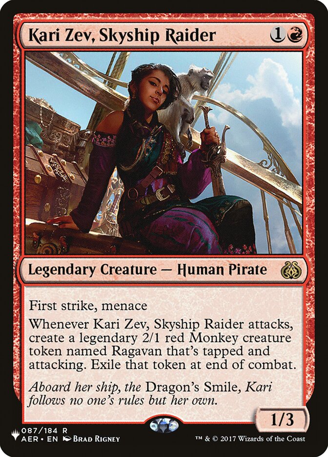 Kari Zev, Skyship Raider [The List] | Game Grid - Logan