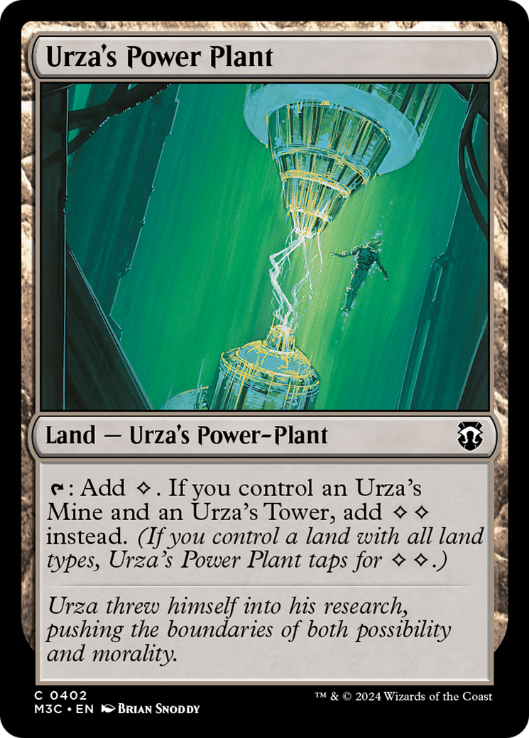 Urza's Power Plant (Ripple Foil) [Modern Horizons 3 Commander] | Game Grid - Logan