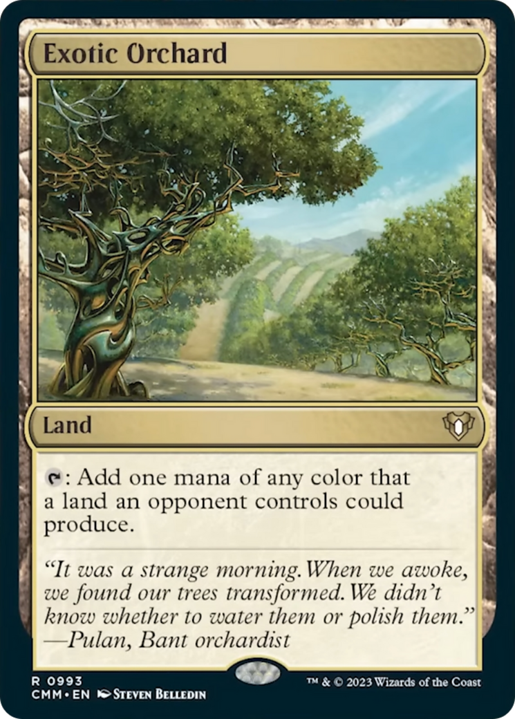 Exotic Orchard [Commander Masters] | Game Grid - Logan