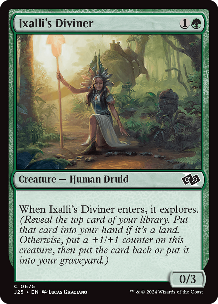 Ixalli's Diviner [Foundations Jumpstart] | Game Grid - Logan