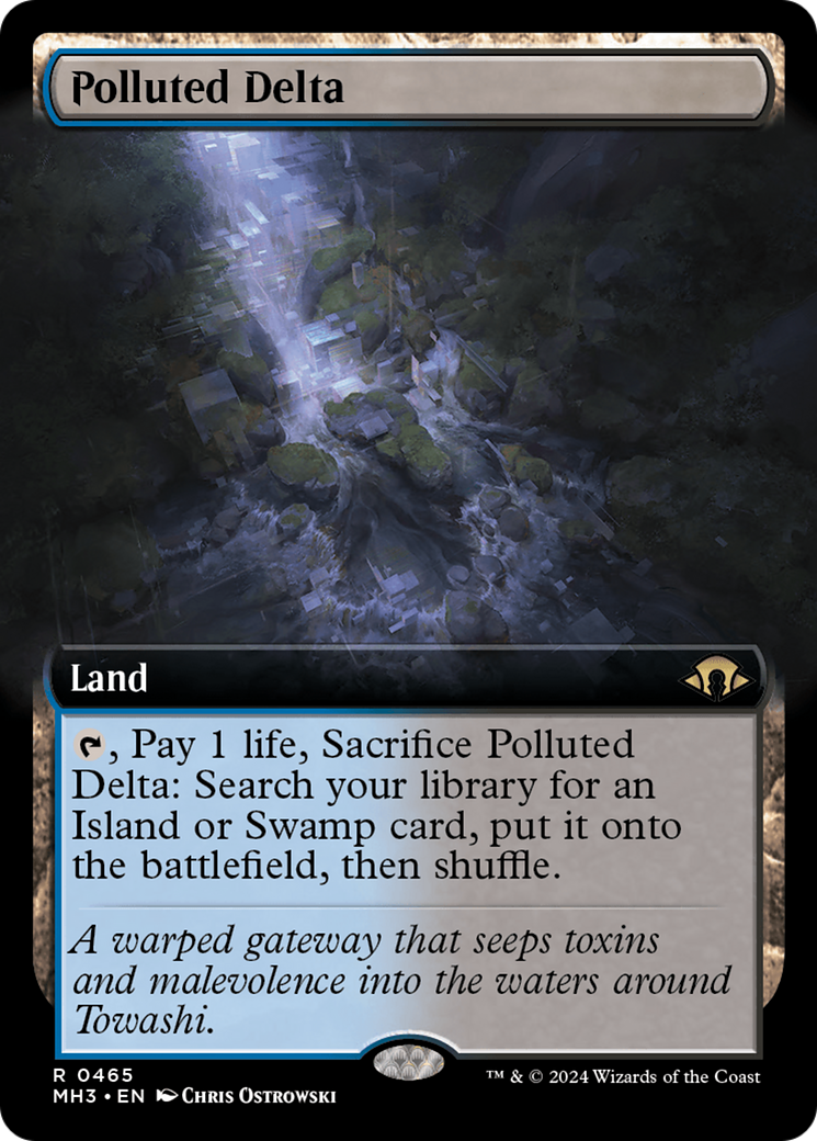 Polluted Delta (Extended Art) [Modern Horizons 3] | Game Grid - Logan