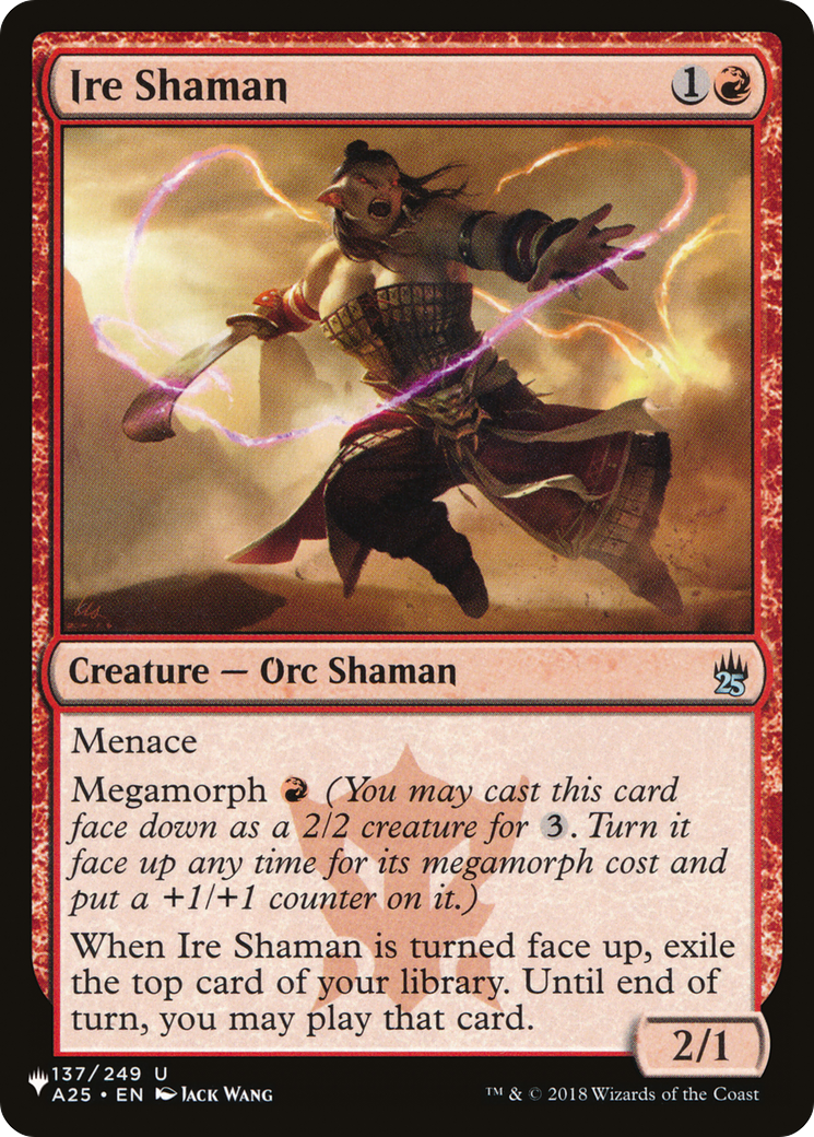 Ire Shaman [The List Reprints] | Game Grid - Logan